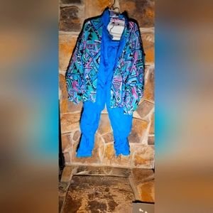 Aviat sportif vintage blue two-piece